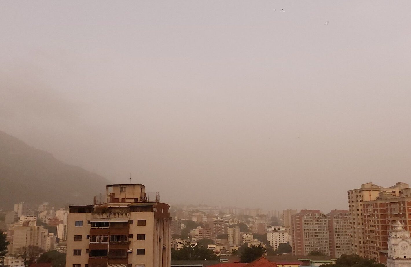 El polvo del Sahara se irá este fin de semana