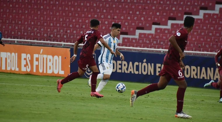 La Vinotinto Sub-17 cae de nuevo contra Argentina