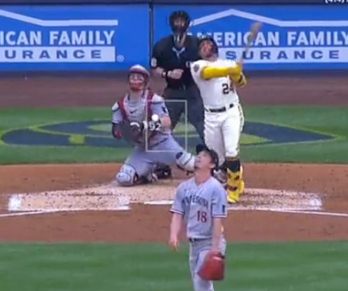 William Contreras pega su jonrón 13 en la temporada (Video)