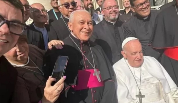 Monseñor Diego Padrón está en Roma para ser  el séptimo cardenal de Venezuela, según anuncio del Papa Francisco