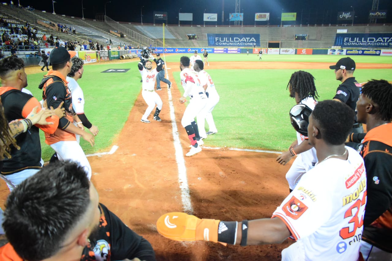 Ángel Reyes pegó jonrón en el noveno y Águilas dejó en el terreno a Bravos (+Video)