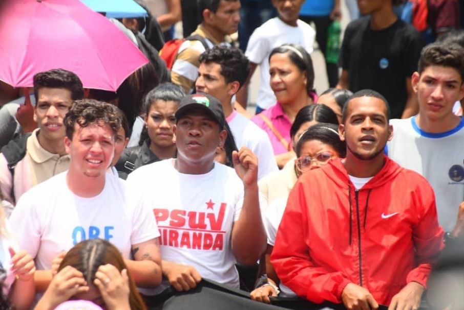Estudiantes y jóvenes marchan en Caracas en solidaridad con Palestina
