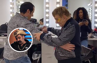 El Cabo enseña a bailar a Osmel: tas… tas… tas… ¡váyalo!