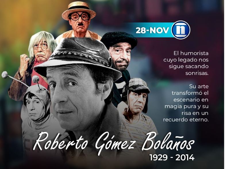 A 11 años del fallecimiento de Roberto Gómez Bolaños: Chespirito, Chapulín y El Chavo que aún hace reír a las generaciones