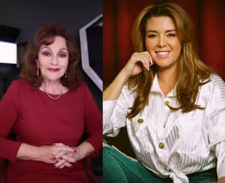 Lupita Ferrer cumple mañana, 82 años y Alicia Machado, 48