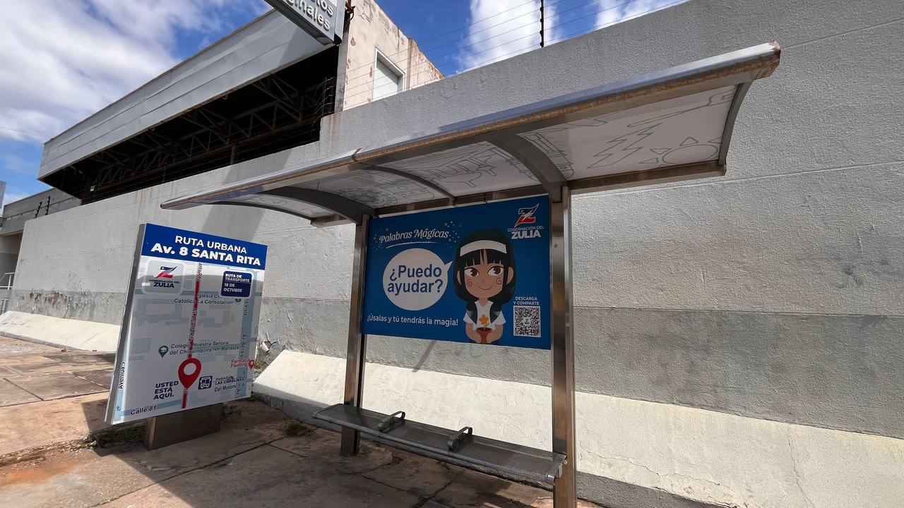 Gobernación del Zulia impulsa la renovación y modernización de las paradas de rutas de transporte público