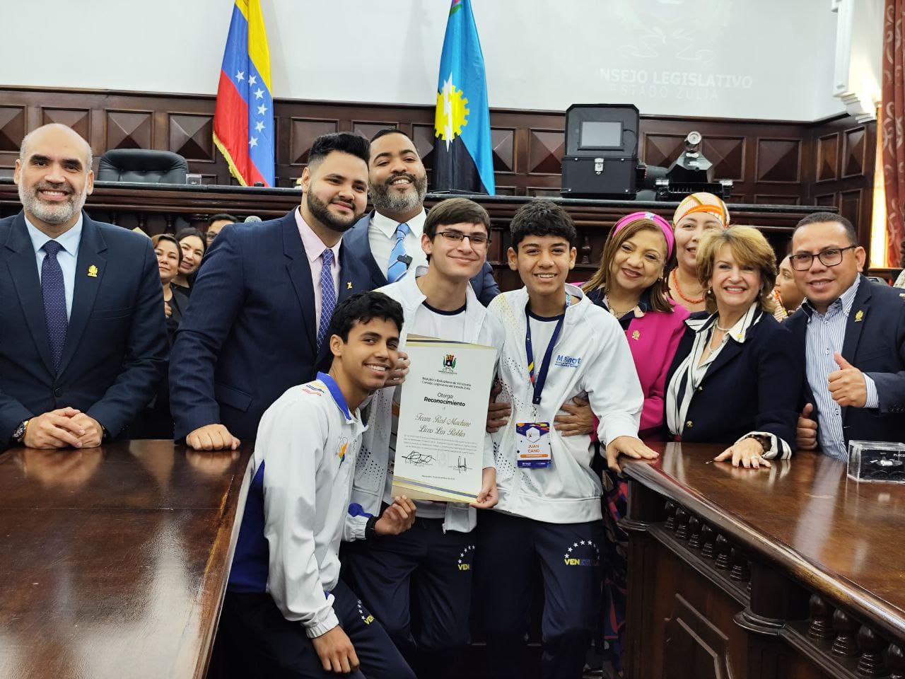 El Clez reconoció a los jóvenes campeones de la World Robot Olympiad Turquía 2024