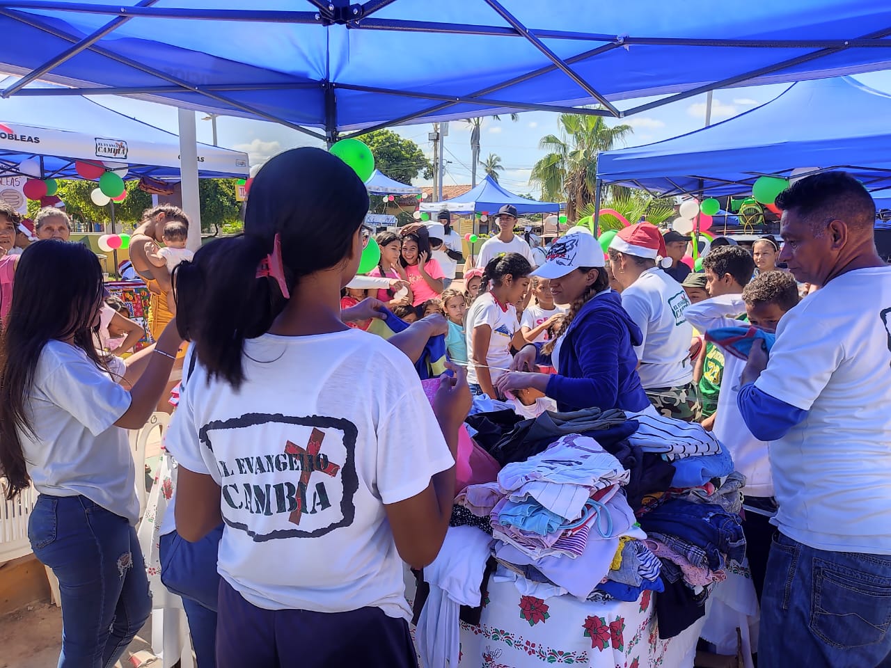 El Evangelio Cambia Zulia celebró ‘Navidades en Familia’ con mucha diversión y el amor de Jesús en Santa Rosa de Agua