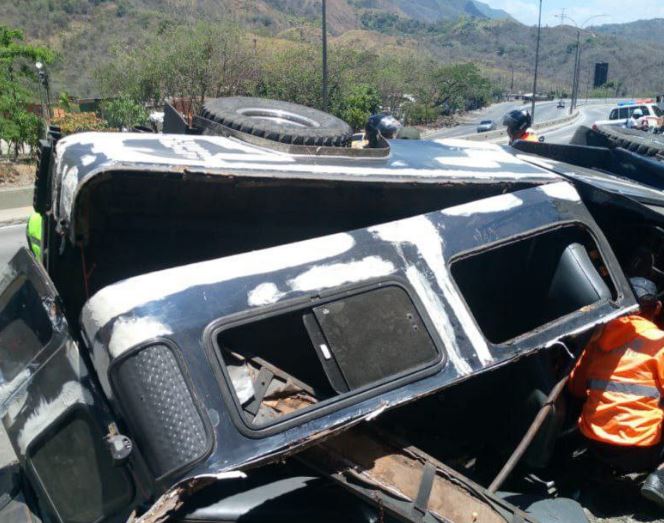 Más de 14 heridos tras accidente registrado en la autopista Gran Mariscal de Ayacucho