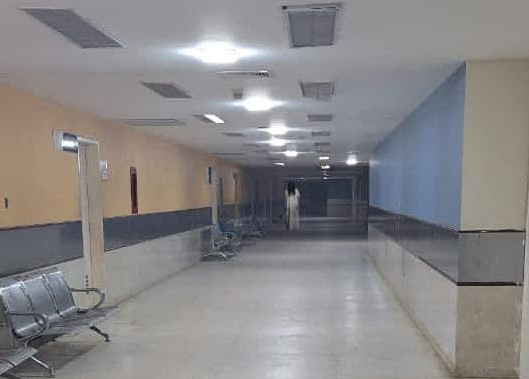 La foto del fantasma de una mujer que anda por los pasillos del General del Sur