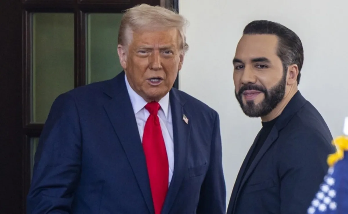 Trump agradece a Bukele por aceptar y detener en El Salvador a migrantes expulsados de EEUU