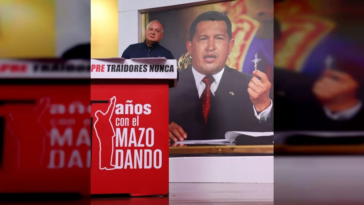 Diosdado Cabello convoca marcha en Caracas contra el sionismo israelí este jueves 19 de junio