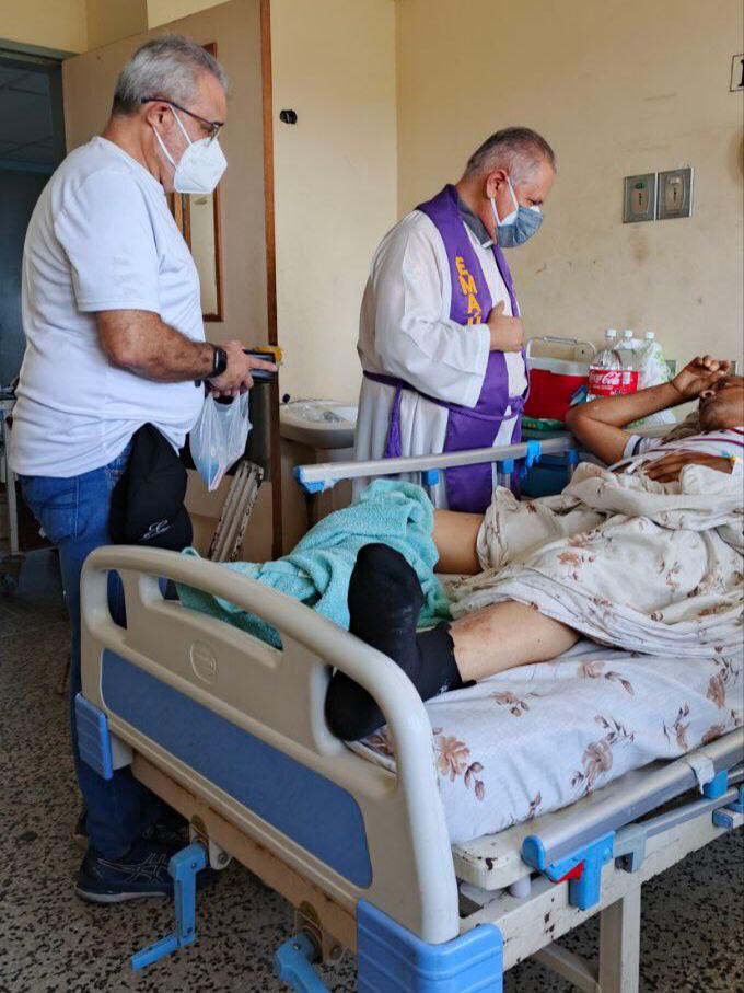 Peregrinación en el Hospital Universitario por Jubileo de los Enfermos