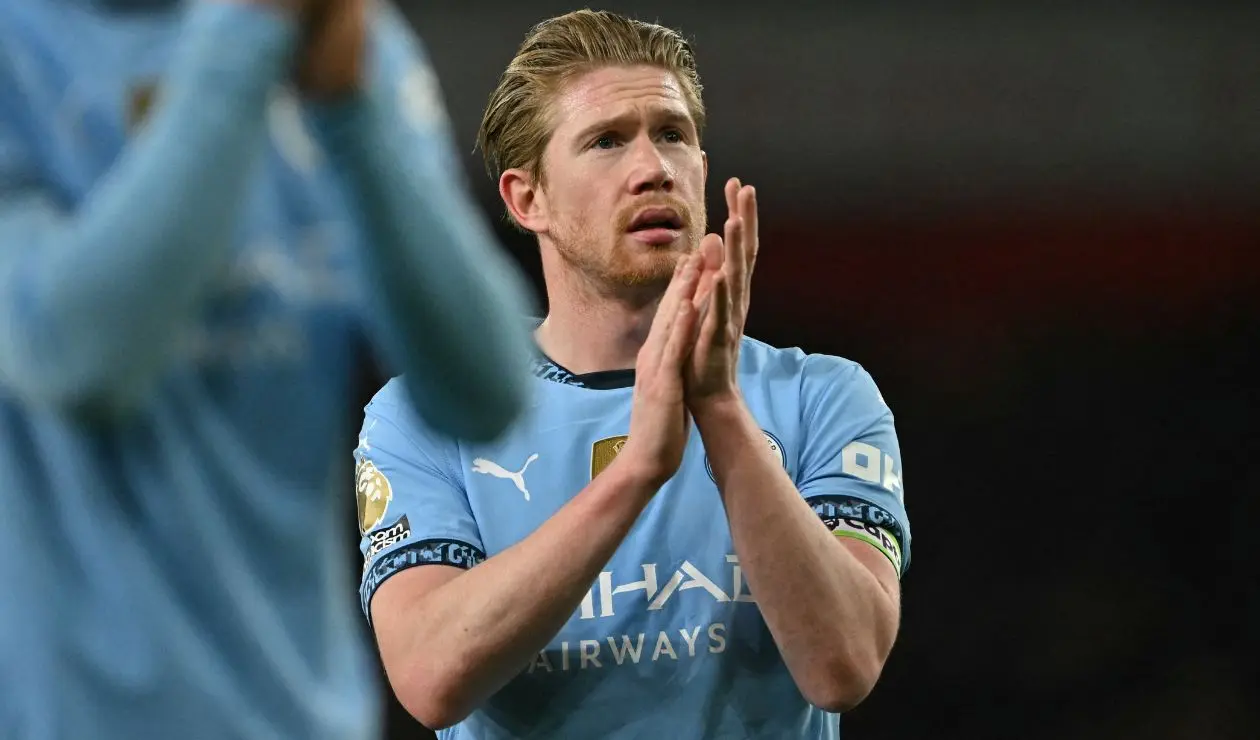 De Bruyne dejará de ser jugador del Manchester City