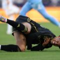 David Martínez sufrió lesión y encendió las alarmas en Los Ángeles FC