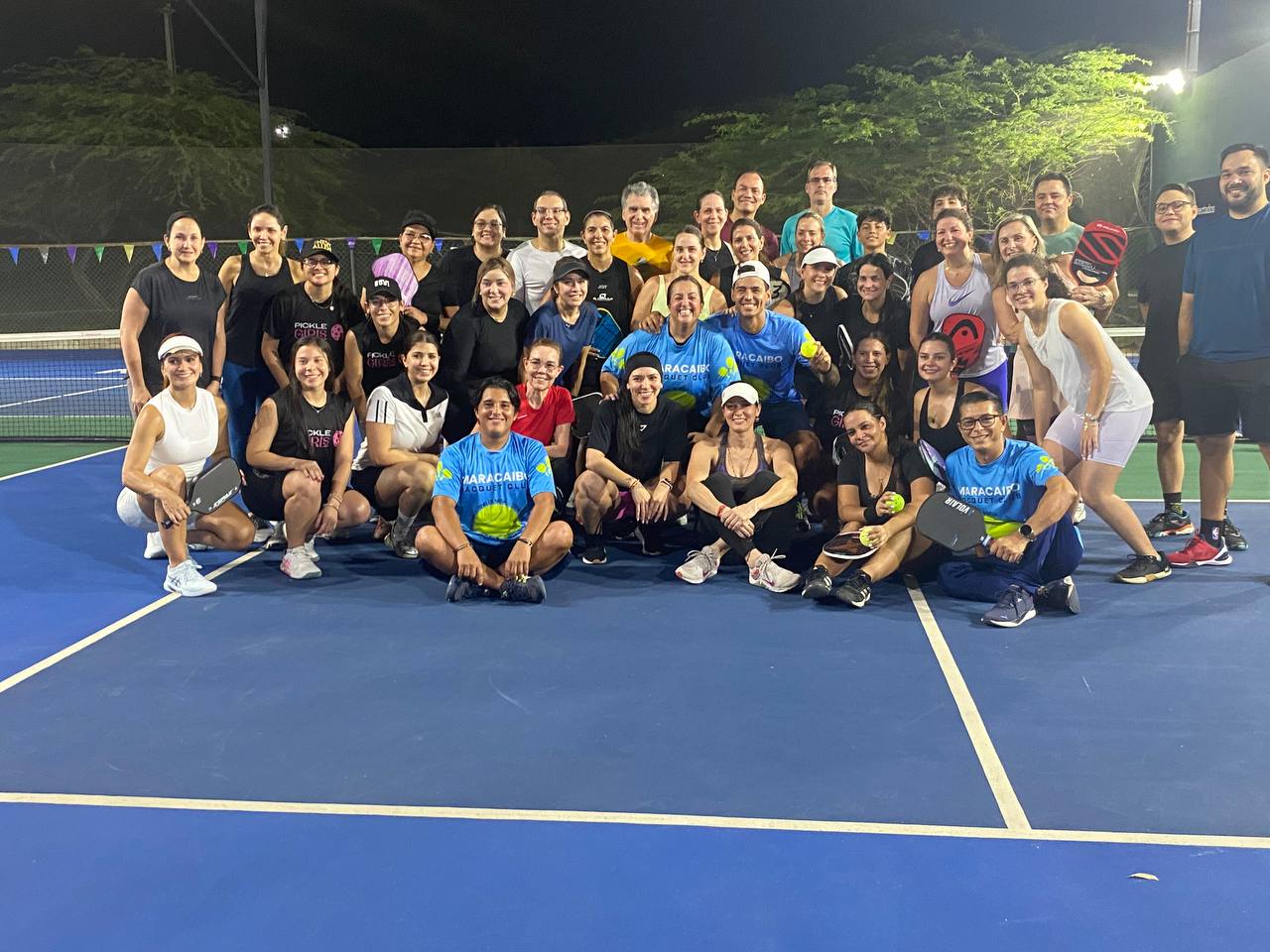 Tony Ottamendi lideró exitosa clínica de pickleball en Maracaibo