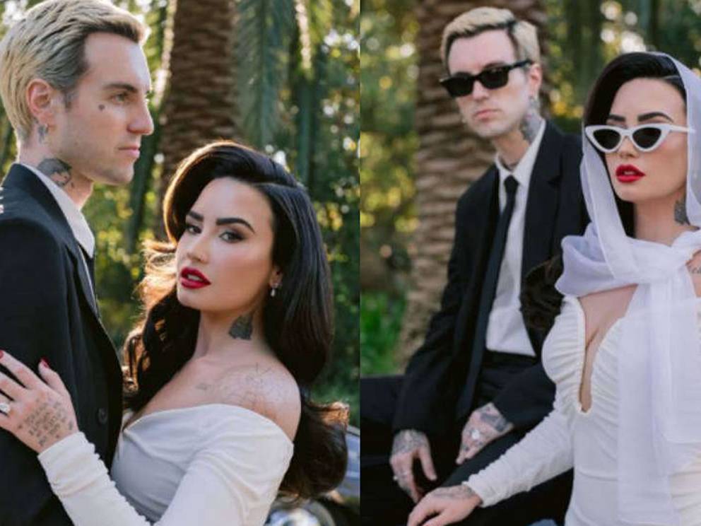 Demi Lovato se casa con el cantautor Jordan ‘Jutes’ Lutes en California