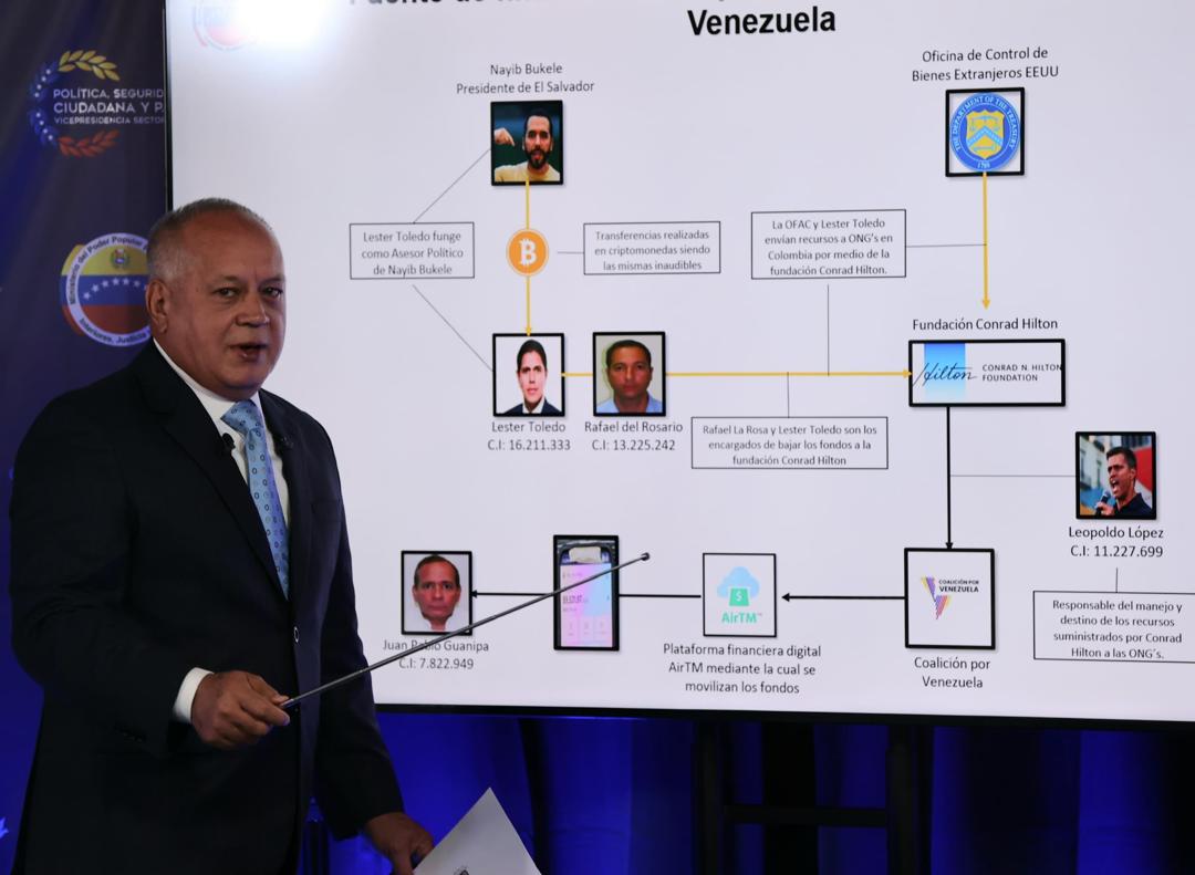 Desmantelan banda que pretendía atentar contra funcionarios de Gobierno, sus familiares, veedores internacionales y miembros de mesas para boicotear elecciones del 25-M: Diosdado Cabello
