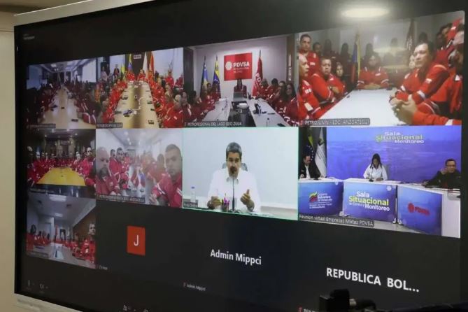 Nicolás Maduro inauguró sala situacional de monitoreo, control y supervisión para el Plan de Producción en empresas mixtas
