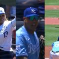 Salvador Pérez recibió el primer lanzamiento de su madre antes del encuentro de Reales de Kansas City
