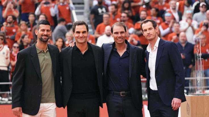 Rafa Nadal recibió un sentido homenaje en Roland Garros