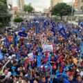 Inició el cierre de campaña de Manuel Rosales