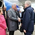 Llegó a Rusia el predidente de Cuba, Miguel Díaz-Canel