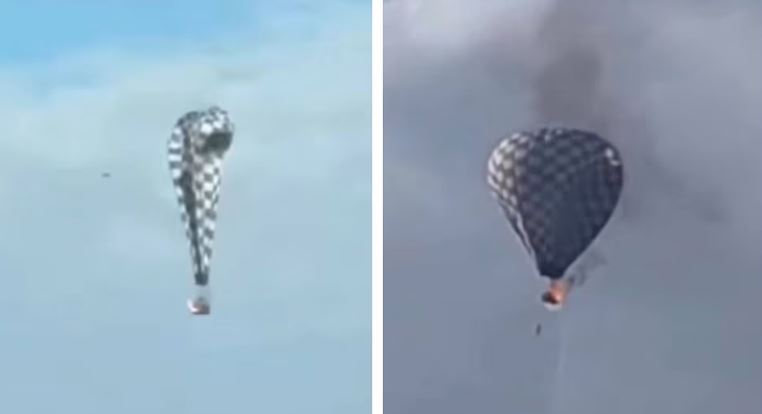 Un muerto y dos heridos al incendiarse globo aerostático en Zacatecas