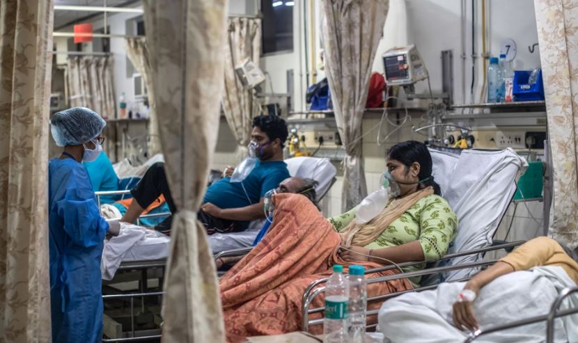 India reporta aumento de casos y muertes por covid-19