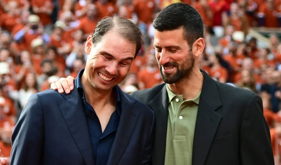 Djokovic recuerda con nostalgia y humor el homenaje a Nadal en Roland Garros