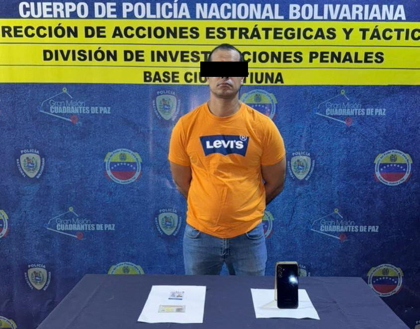 Detenido presunto operador de la cuenta Monitor Dólar