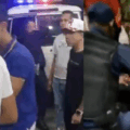 Grabaron trifulca entre policías y jóvenes en Maracay