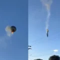 Ocho muertos al caer un globo aerostático en Brasil: Viajaban 21 personas a bordo
