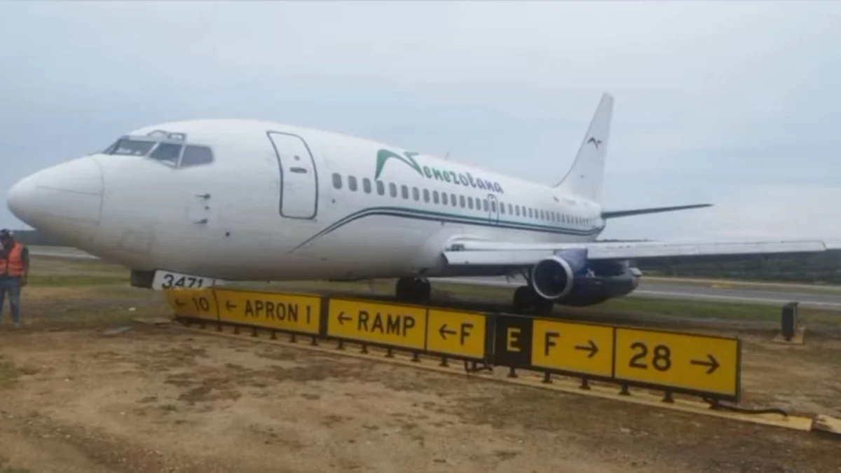 Aeronave de Venezolana presentó falla hidráulica y retornó de emergencia al Aeropuerto Internacional de Maiquetia