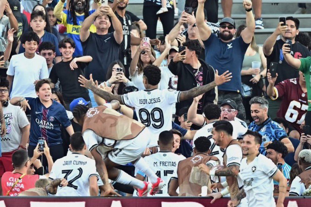 ¡Histórico! Botafogo venció al PSG en el Mundial de Clubes con Jefferson Savarino como figura clave