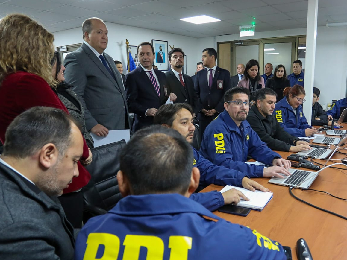 Chile desmantela red de lavado de activos del Tren de Aragua y detiene a 52 personas
