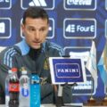Scaloni sobre Mastantuono: «Irse al Real Madrid es una cosa gigantesca»