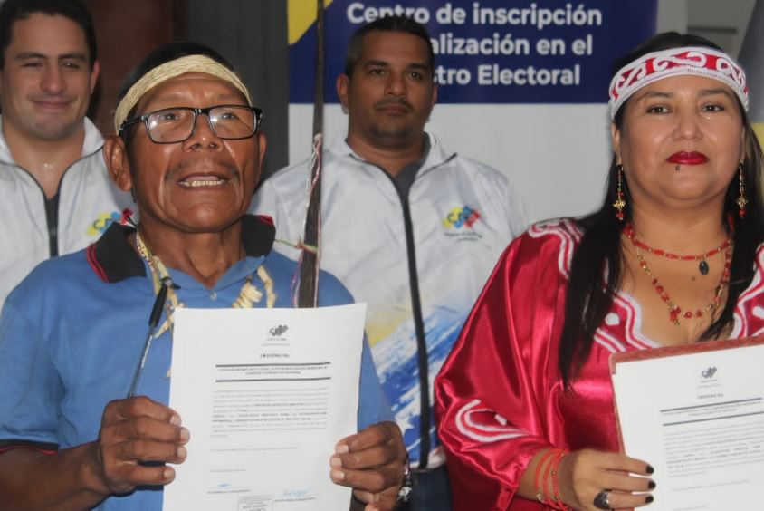 CNE proclamó a Glenis Semprúm y José Kiko Arakdou como legisladores indígenas del Zulia