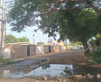 Habitantes de residencias La Florida de Maracaibo están sumergidos en aguas negras y temen enfermarse