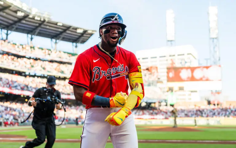 ¡Fenómeno! Ronald Acuña Jr. conectó su cuarto cuadrangular de la temporada