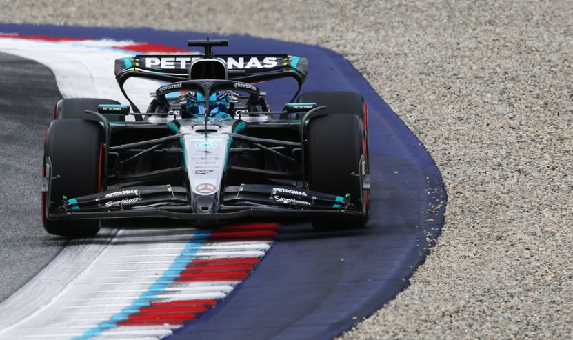 Russell dominó en el primer entrenamiento para el GP de Austria