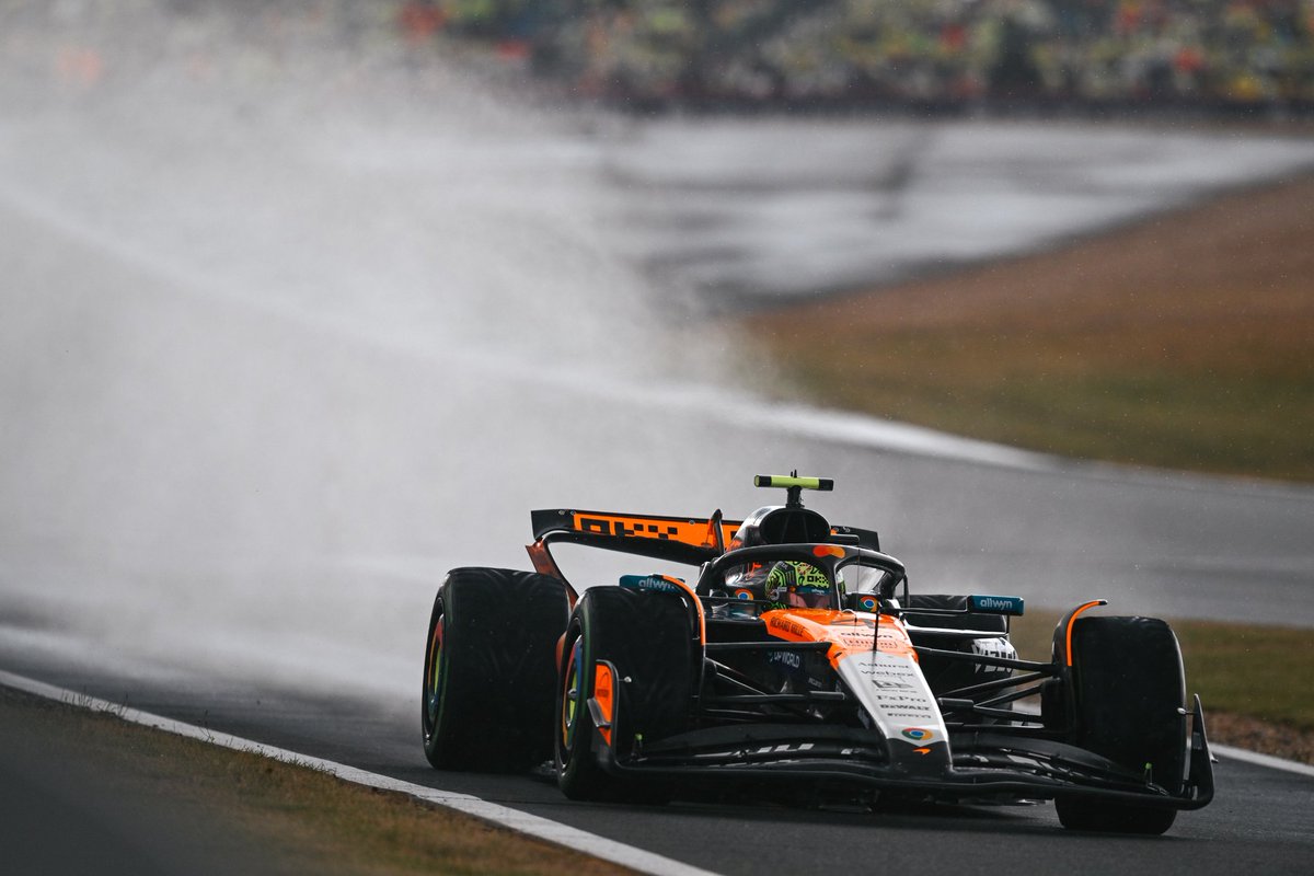 Lando Norris conquista Gran Bretaña en una caótica carrera