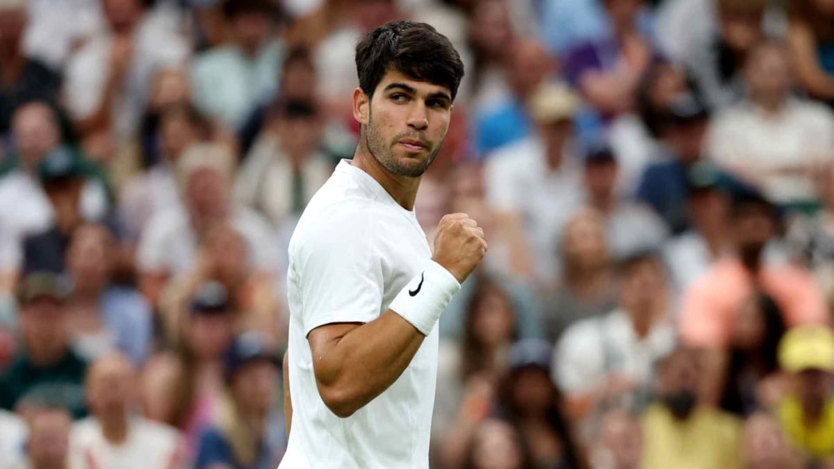 ¡Indetenible! Carlos Alcaraz alcanzó las semifinales de Wimbledon