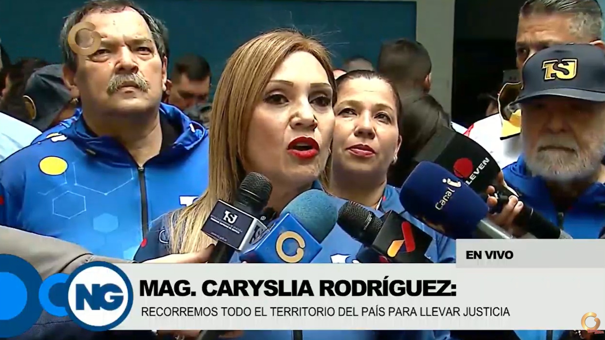 Jueces y juezas de paz están desplegados con los tribunales móviles en todo el país