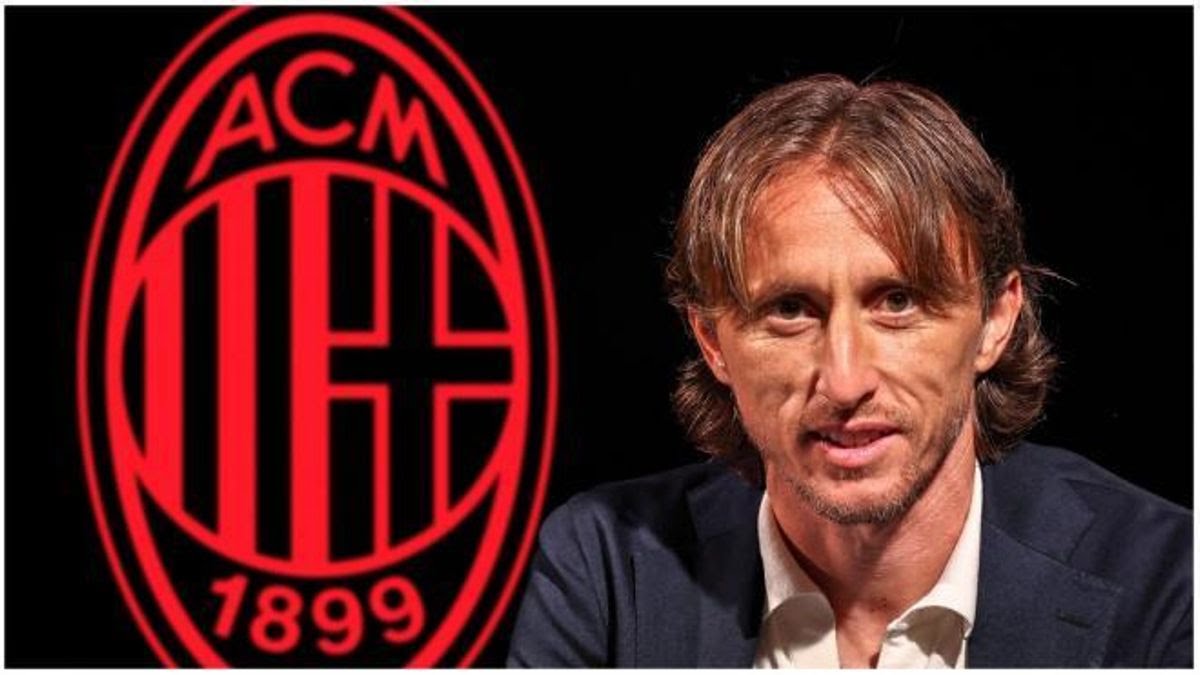 Luka Modric fue presentado oficialmente en el AC Milan