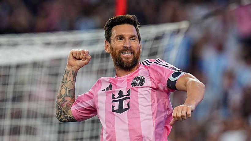 Messi marcó doblete en triunfo de Inter de Miami ante New England Revolution