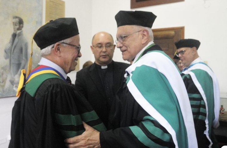 UPEL confirió doctorado honoris causa al cardenal Baltazar Porras