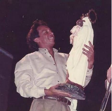 Diomedes Díaz y su devoción eterna por la Virgen del Carmen