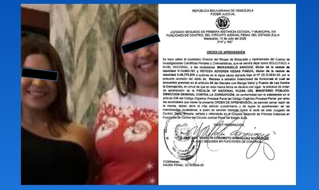 Orden de aprehensión contra Fiscal del MP y una abogada en ejercicio por delitos de corrupción en el Zulia