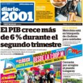 Titulares de la prensa nacional para este viernes 18 de julio